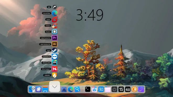 副业赚钱_Win10瞬间审美爆炸!这2款高质量桌面工具,让电脑秒变万元Mac_副业教程 副业赚钱_Win10瞬间审美爆炸!这2款高质量桌面工具,让电脑秒变万元Mac_副业教程