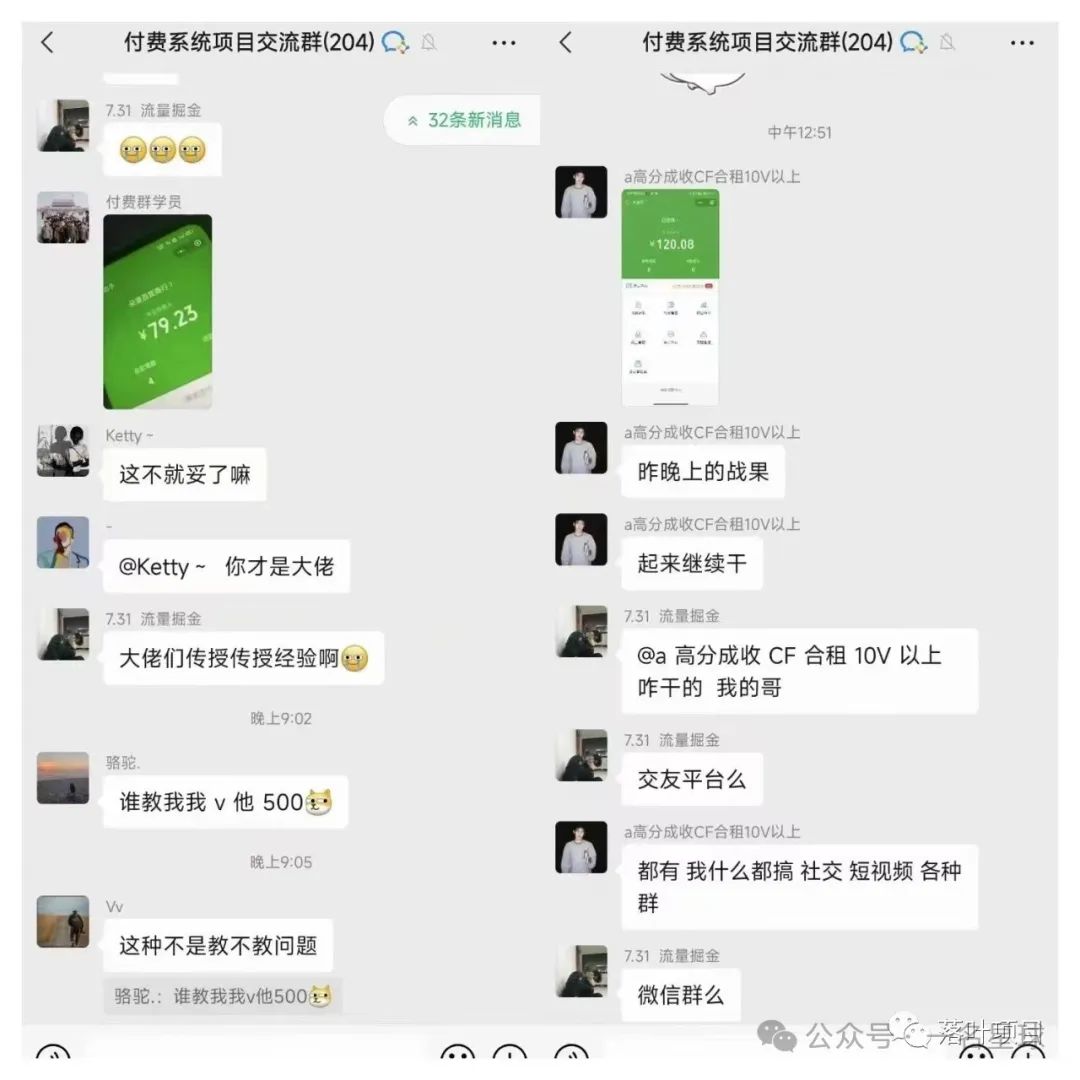 副业赚钱_付费进群短视频项目拆解_副业教程