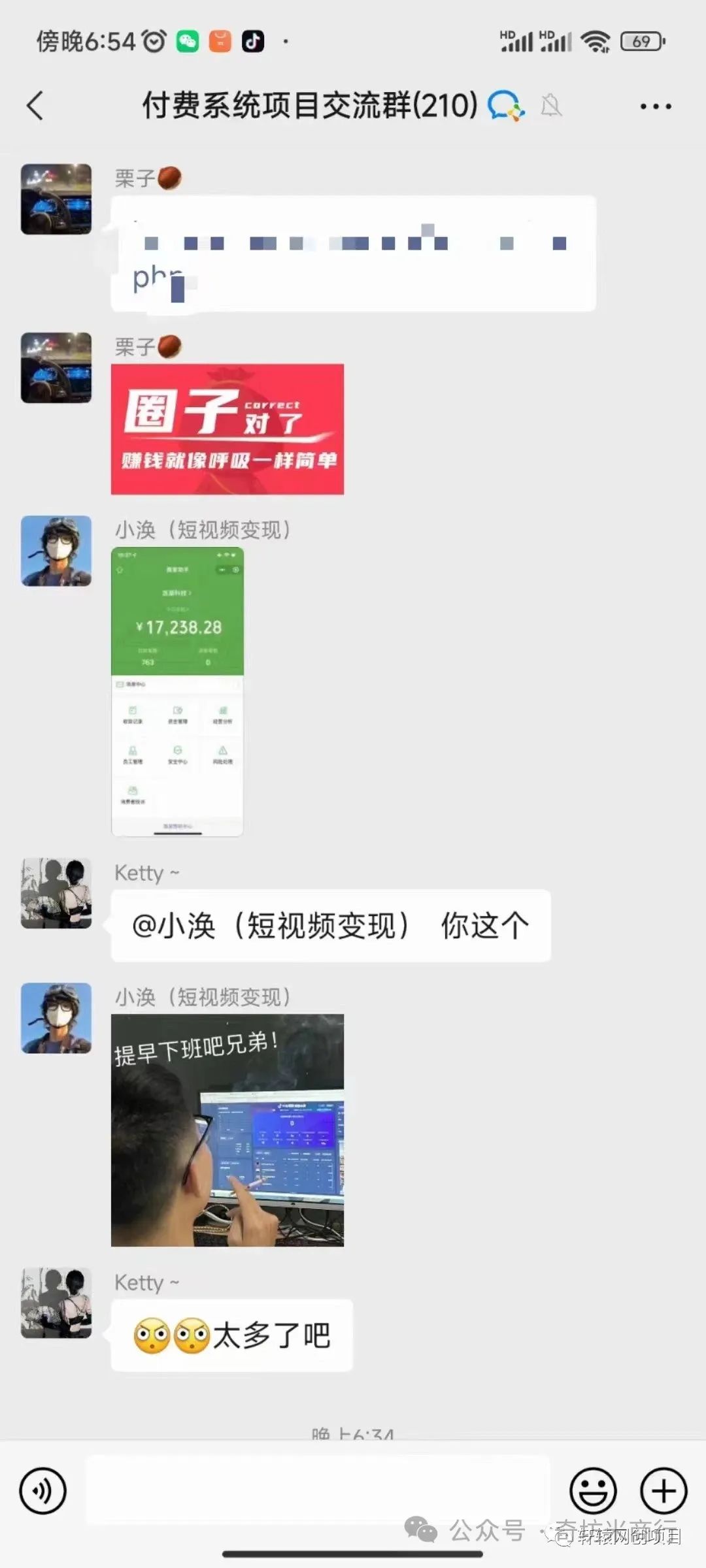 副业赚钱_流量掘金付费进群项目流程拆解_副业教程