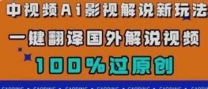副业赚钱_日入¥300--中视频项目!新玩法,搭配AI软件 ,新手小白直接操作~_副业教程-逸佳笔记-专注于副业赚钱教程