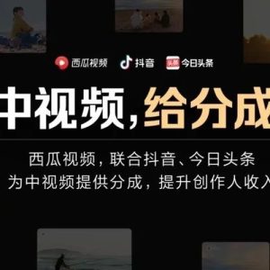 副业赚钱_西瓜中视频计划17000播放量怎么快速通过？三招教会你_副业教程-逸佳笔记-专注于副业赚钱教程