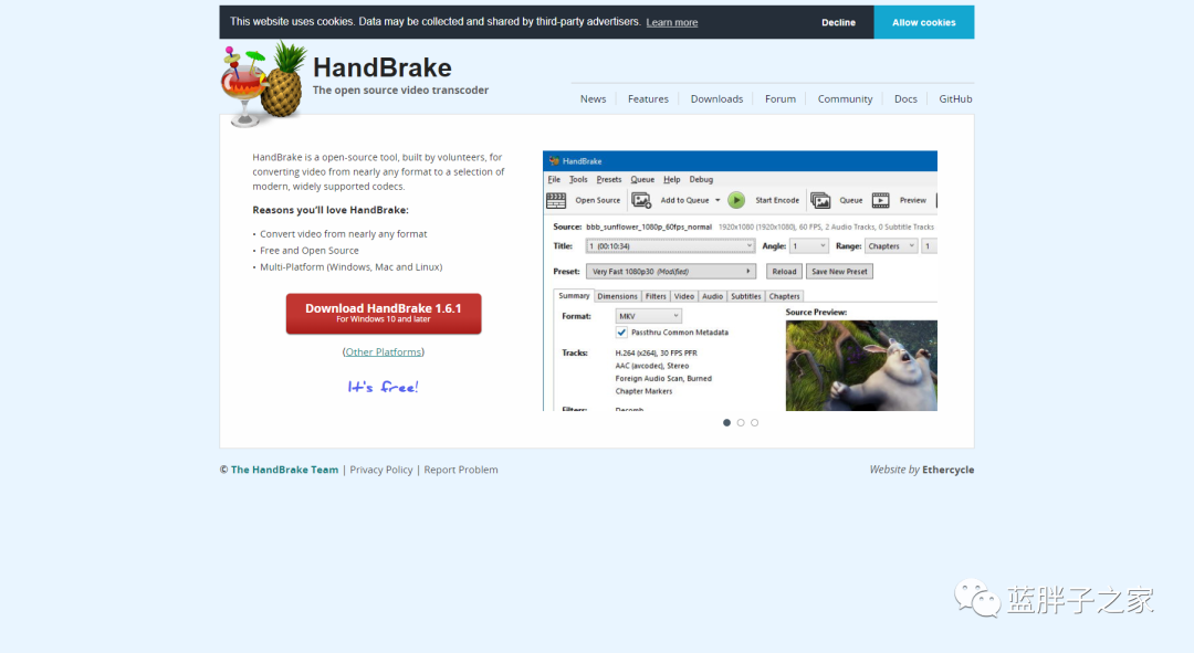 副业赚钱_HandBrake开源的视频转码_副业教程