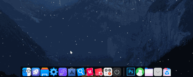 副业赚钱_【工具】Windows 桌面秒变Mac ！仿苹果 Dock 图标栏：BitDock工具_副业教程