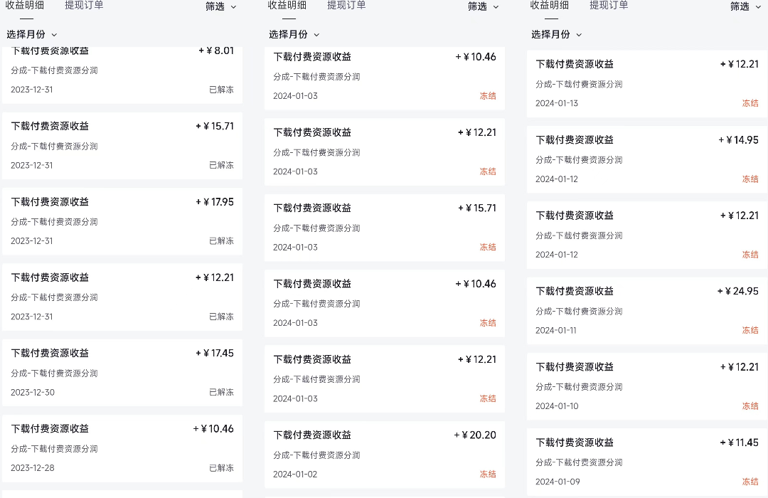 副业赚钱_最新CSDN付费资源躺赚项目，边学习边赚钱的冷门副业，2024你值得拥有！_副业教程