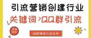 副业赚钱_【谈一谈】如何通过QQ群精准引流流量！_副业教程-逸佳笔记-专注于副业赚钱教程