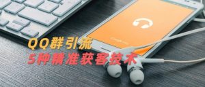 副业赚钱_陆明明：独家QQ群精准引流技术，5大吸粉策略+QQ营销全攻略！_副业教程-逸佳笔记-专注于副业赚钱教程