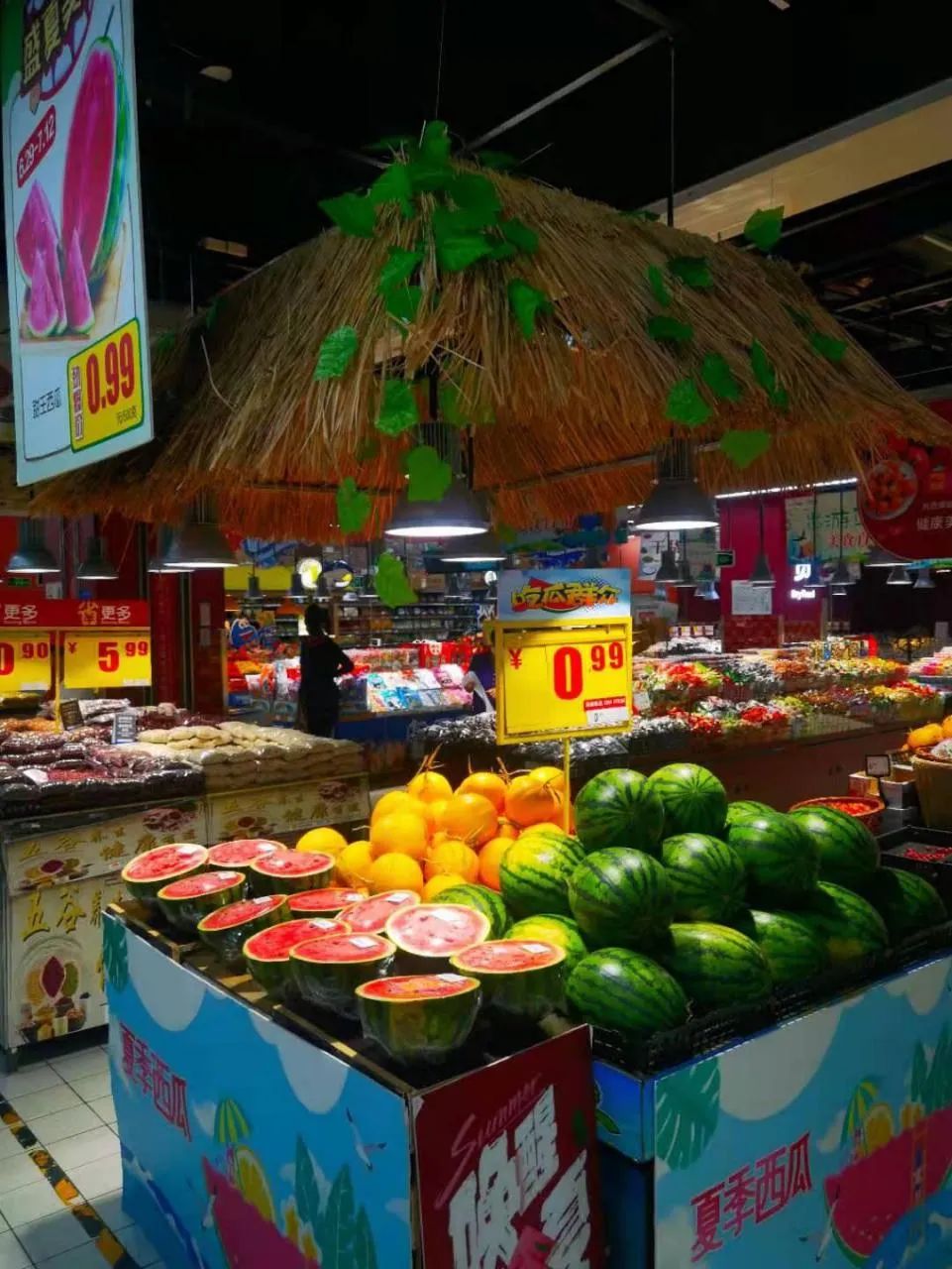 副业赚钱_夏季吃瓜正当时，来大连家乐福买沁爽甜西瓜！_副业教程